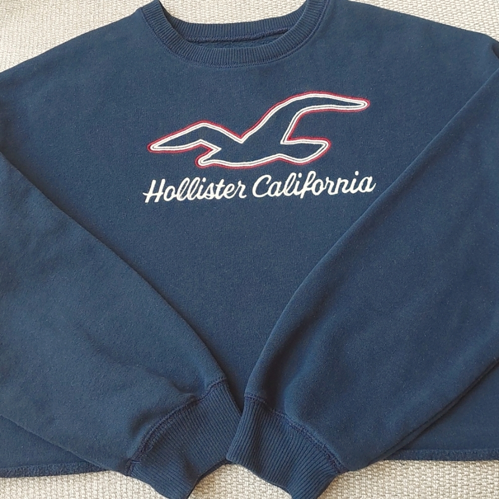 Hollister Cropped Sweatshirt